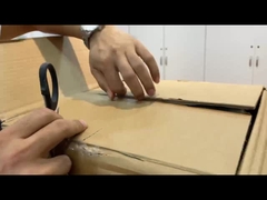 Descomprimindo um colchão da fibra do ar de U-micco