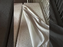 Um colchão fácil de limpar.